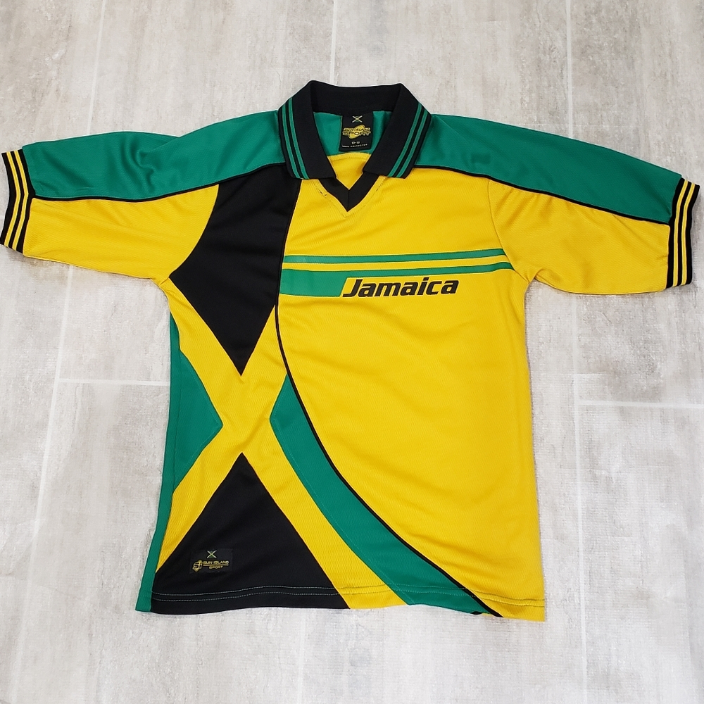 Jamaican Soccer Sports Jersey Boy's Youth Pullover